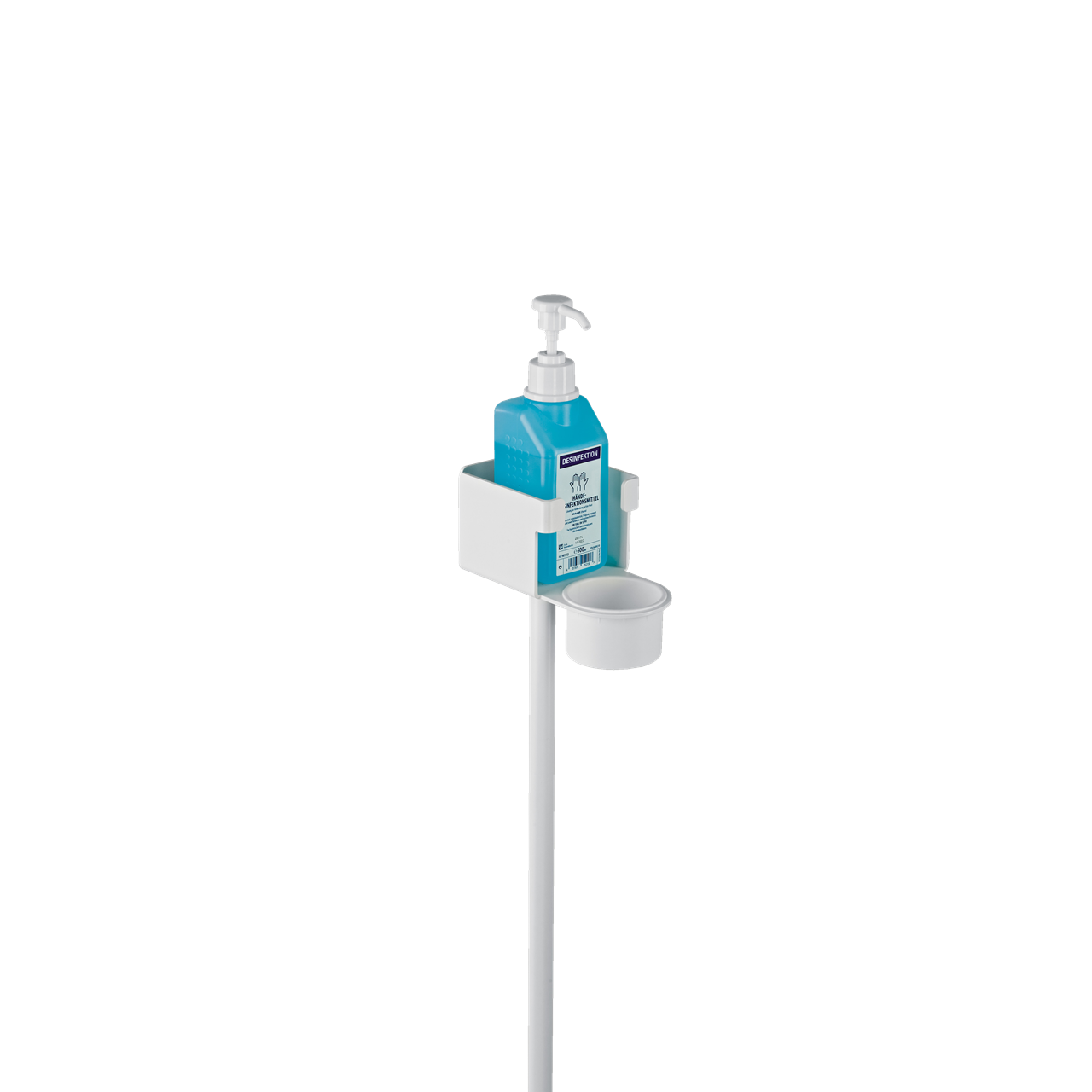 K&M 98-803/40 80340 Desinfektionsmittelständer weiss – Bild 3