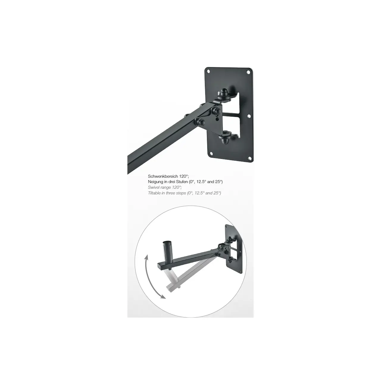 K&M 76-241/69 24169 Boxenwandhalterung – Bild 3