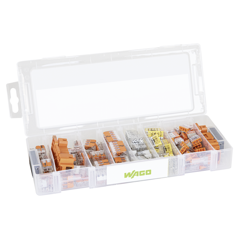 STEFFEN WAGO Verbindungsklemmen Set 8-teilig VPE 122 Stk. assortiert