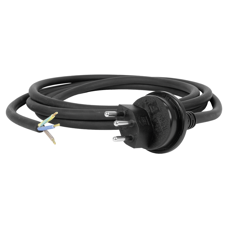 STEFFEN Anschlusskabel GdV 3x1.5mm2 5m schwarz T13 IP55 – Bild 2