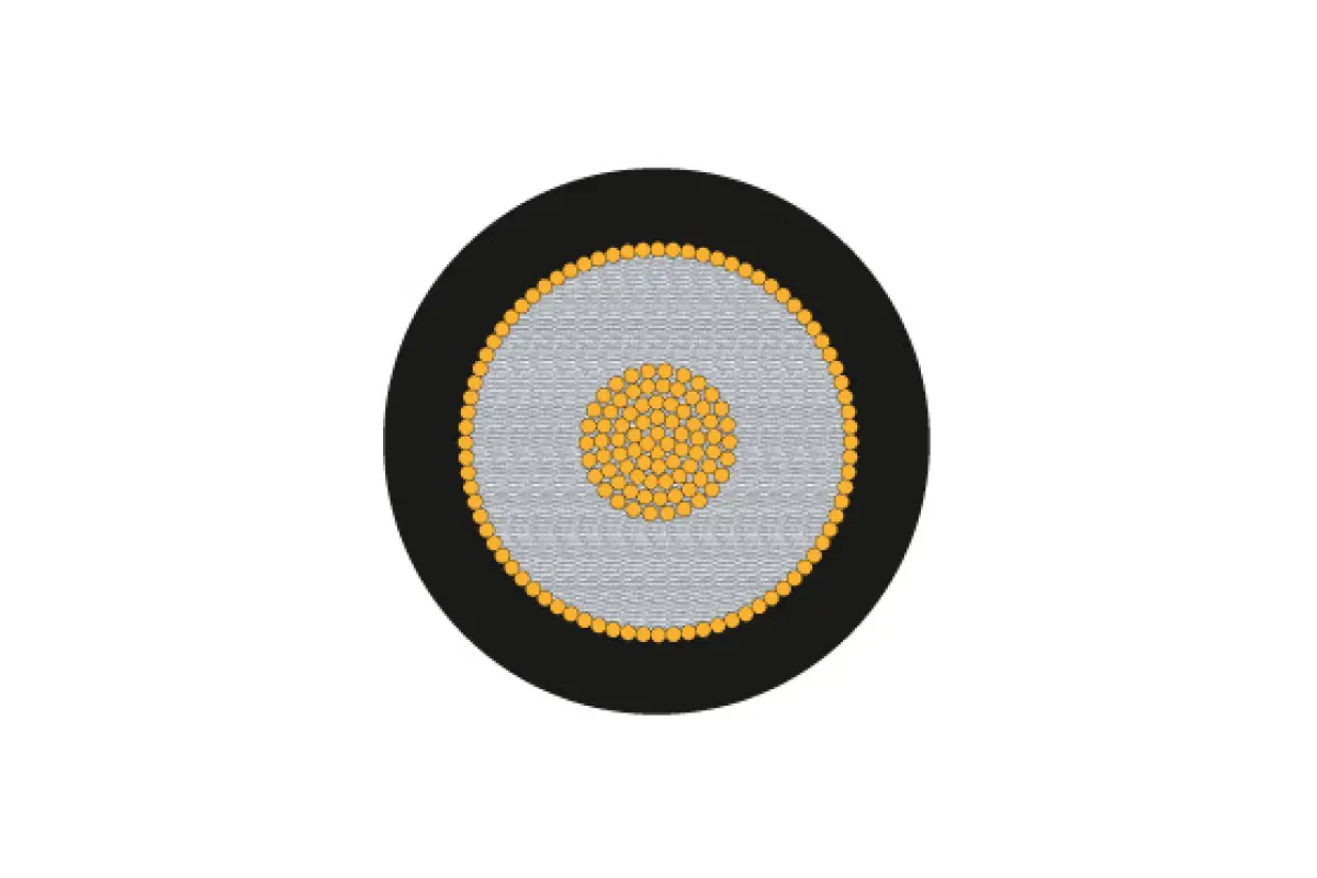 Mogami 3082 Lautsprecherkabel, koaxial, (1x2,0mm2), Ø 6,5 mm, 50m Rolle