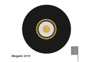 Mogami 2319 Gitarrenkabel, Ø 5,0 mm, schwarz, 100m Rolle