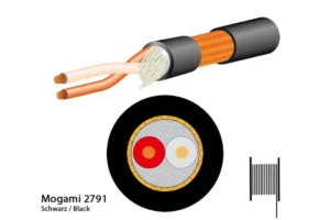Mogami 2791 Mikrofonkabel, Broadcast, Ø 5,5 mm, schwarz, 200m Spule
