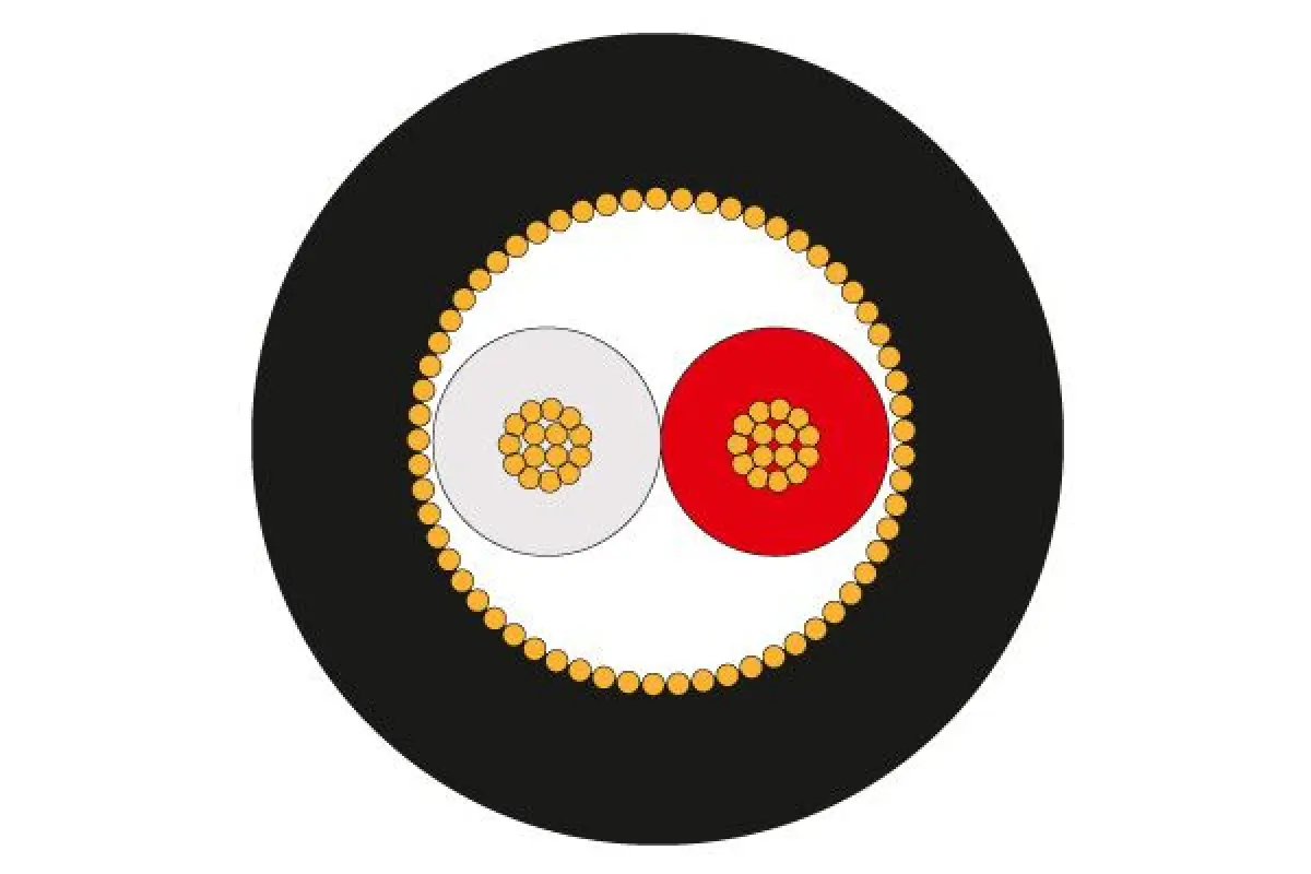 Mogami 2582 Mikrofonkabel mit Gesamtschirm, Ø 6,0 mm, rot, 50m Rolle