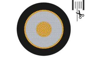Mogami 3082 Lautsprecherkabel, koaxial, (1x2,0mm2), Ø 6,5 mm, per Meter