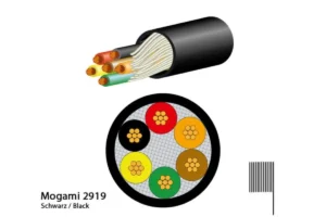 Mogami 2919 Lautsprecherkabel, 6-Wege, 6x 2,5mm2, Ø 12,8 mm, 100m Rolle