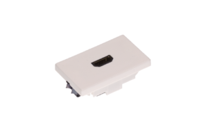 Contrik FLF/HDMI FLF-Montage-Set ws, 1x HDMI f/f