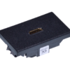 Contrik FLF/HDMI-SW FLF-Montage-Set sw, 1x HDMI f/f