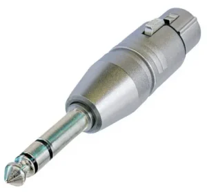 Neutrik NA3FP ADAPTER XLRF 3POLE > 1/4'' PLUG
