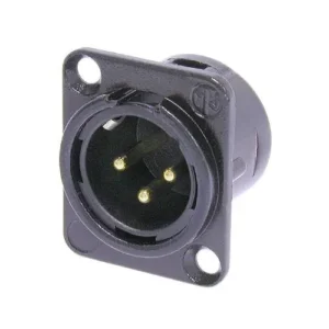 Neutrik NC3MD-L-B-1 CHASS. CON. MALE 3POLE L B