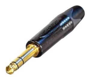 Neutrik 1/4'' PLUG 3POLE W/GOLD CONTACTS