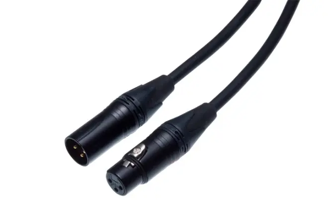 Contrik NPMKS10-BL 10m Premium Mik-Kabel NC3FXX-B/NC3MXX-B