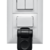 Steffen Verlängerungskabel mit Klappstecker Td 3G1.0mm² 3m T12-T13 IP20 sw
