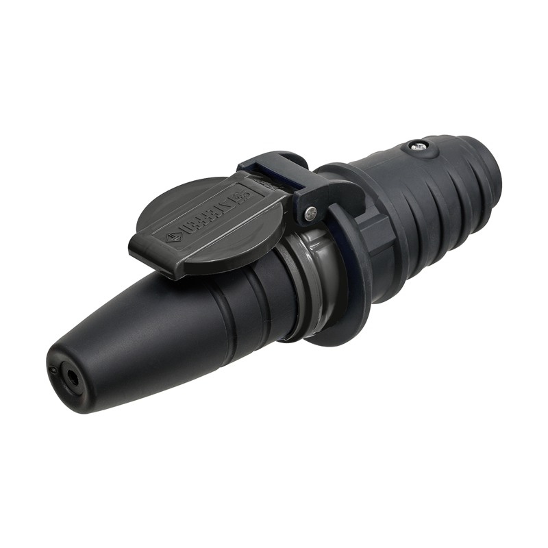 STEFFEN Stecker T13 IP55 schwarz mit EAN - Image 2