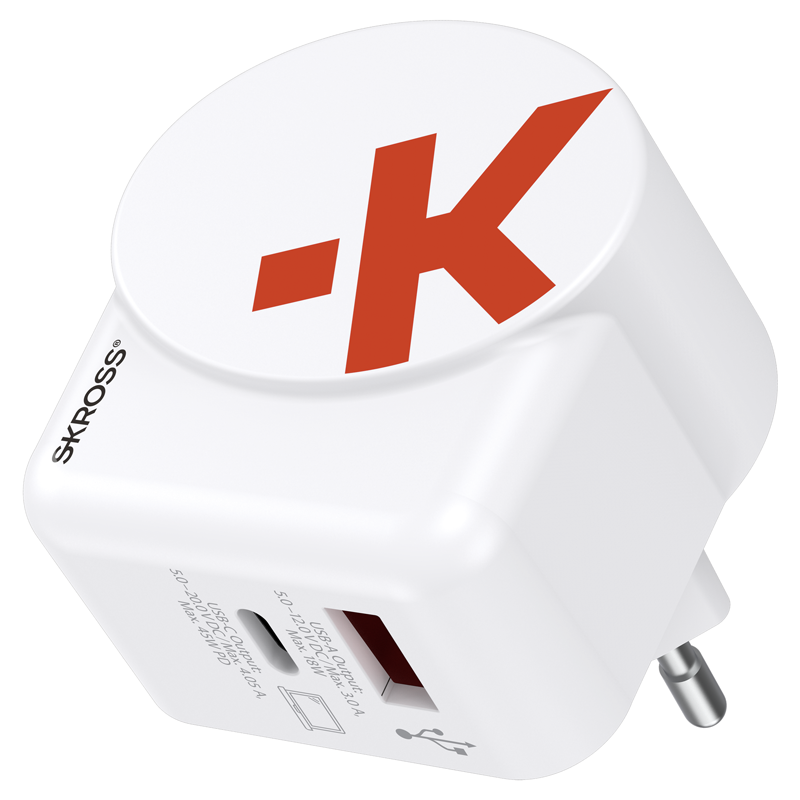 SKROSS Ladeadapter 45W PD 1xUSB-A + 1xUSB-C max. 5.4A, ws - Image 4