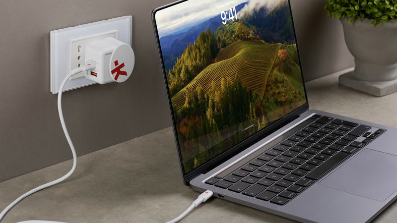 SKROSS Ladeadapter 45W PD 1xUSB-A + 1xUSB-C max. 5.4A, ws - Image 6