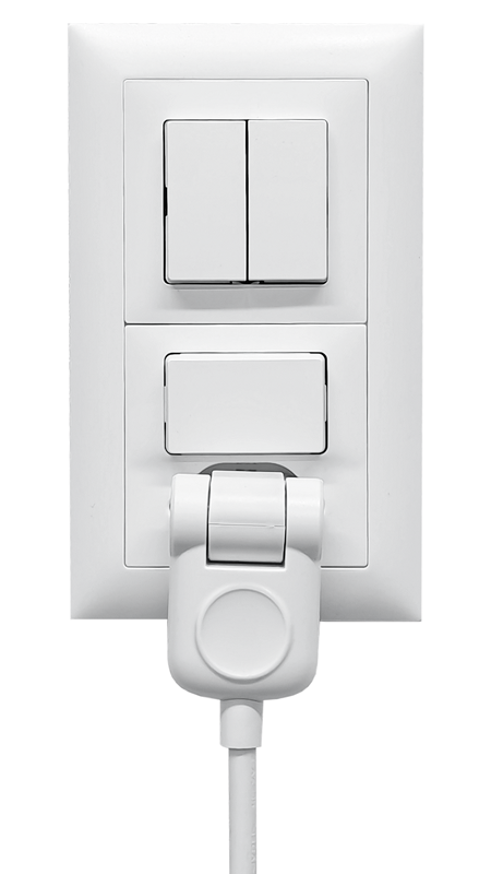 STEFFEN Verlängerungskabel mit Klappstecker Td 3G1.0mm² 5m T12-T13 IP20 ws - Image 4