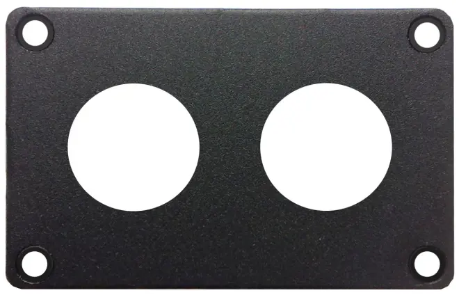 Boxo BO-U3004 BoXo Classic Frontplatte 70x45mm 2xMG20