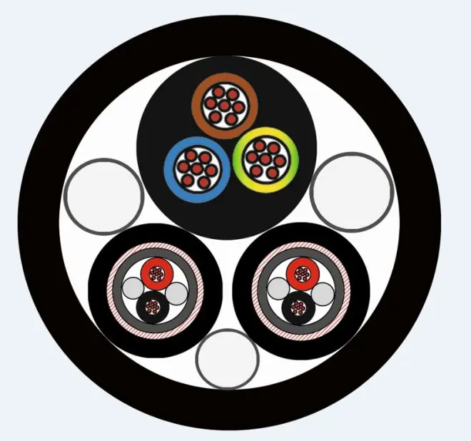 Contrik ZNK ASC-DIGITAL-1 2x Digit. + Power 3x1.5mm², PVC BL 100m