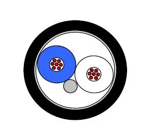 Contrik ZNK 2/35AES/EBU-5 *110Ω 1x2x0,22mm² sym FRNC CPR: Eca 500m