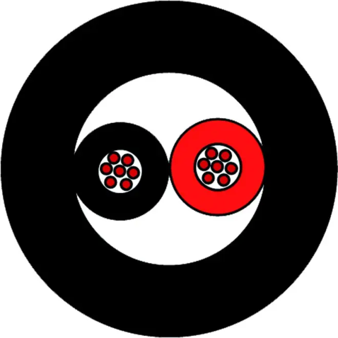 Contrik ZNK 2/10FRNC Lautsprecherkabel 2x4mm² FRNC