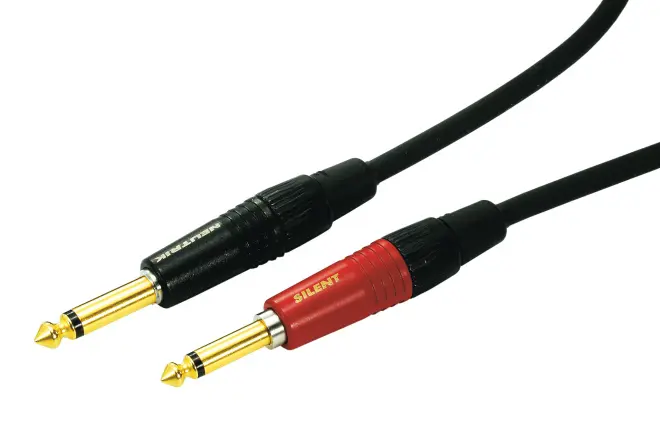 Contrik NPIKSL1.5-BL 1,5m Premium Instrumentenkabel SILENT