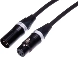 Contrik NMKSD3-BL 3m Mik-Kabel Digital XLRm/XLRf