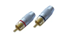 Contrik NF2CL/2-NI Cinch-Kabelstecker Ø1-6mm NI