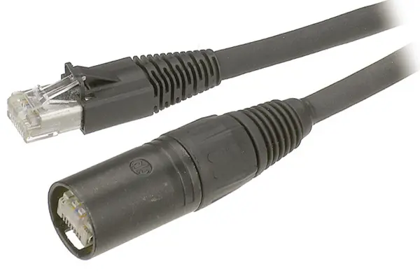 Contrik NEPK7-ES-EF-5-RD Etherflex® Cat7 / 1 x ECon Cat6A, 5m