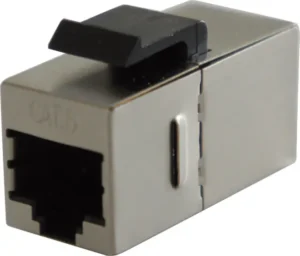 Contrik KSE-CAT6-FF Keystone 1x RJ45 Cat.6 f/f geschirmt
