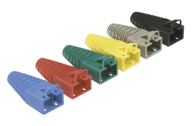 Contrik BSH-CAT5/6-L-2 Tülle rot zu NE8CAT6(A)-HRS, D: 5.5-7mm