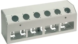 Contrik BOX-4FLF-6D-XL Anschlussbox WM ws,4 FLF+ 6 D-Serie Auss