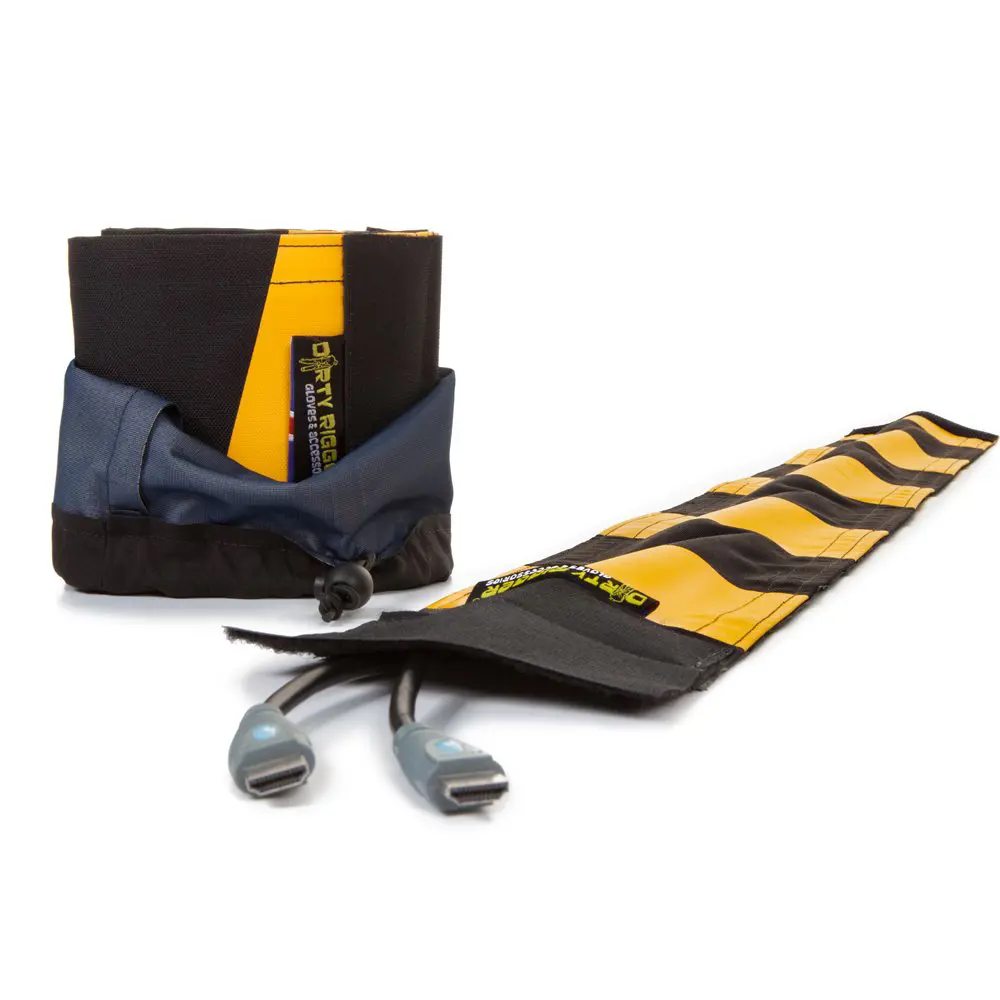 Dirty Rigger Carpet Crawler Cable Cover Black/Yellow – Bild 6