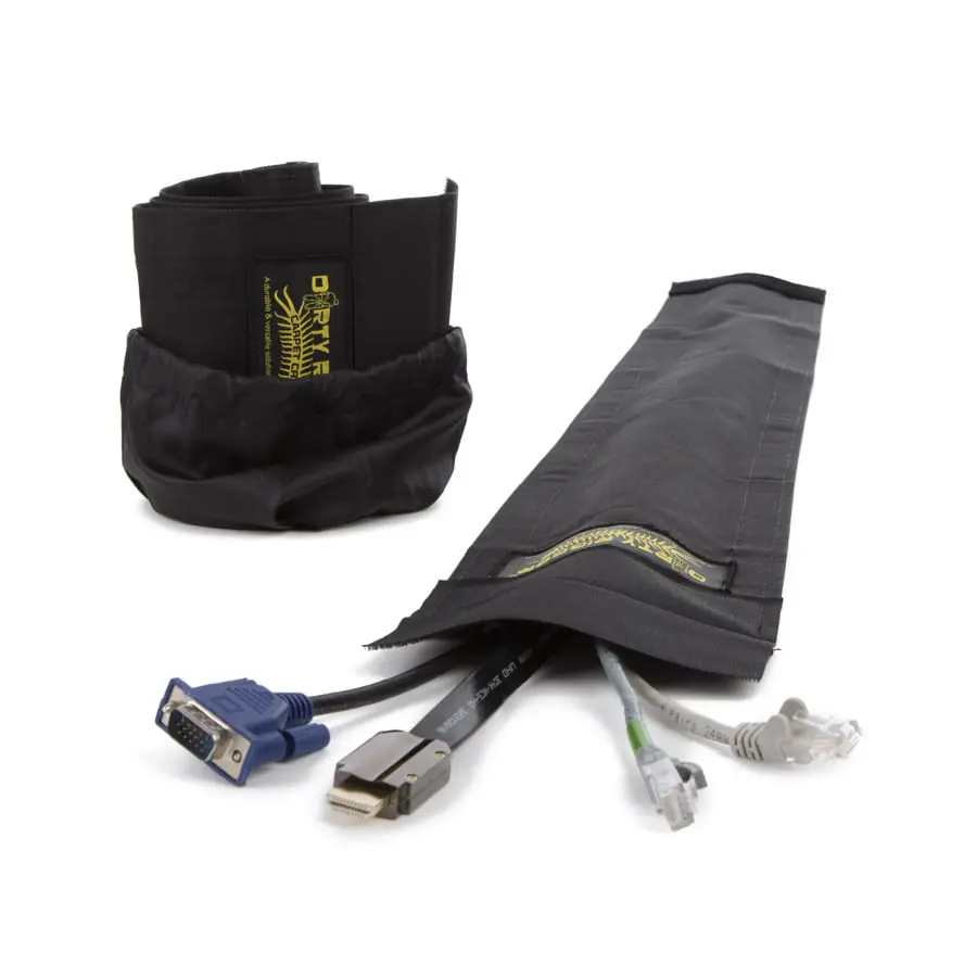Dirty Rigger Carpet Crawler Cable Cover Black/Yellow – Bild 7