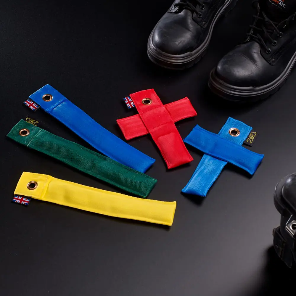 Dirty Rigger Sausage/Tube Marker (Pack of 6 one of each colour)