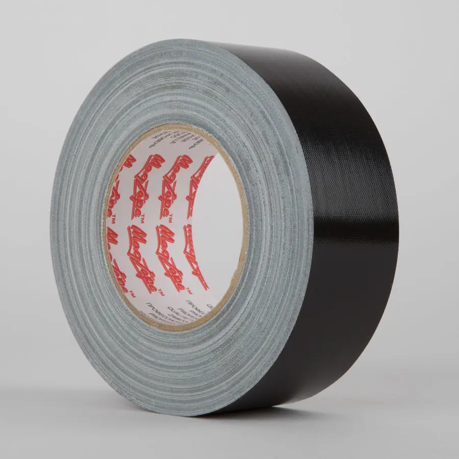 Le Mark MagTape XTRA GLOSS Gaffer Tape (Pro Grade - High Tak) Black 100mm x 50m