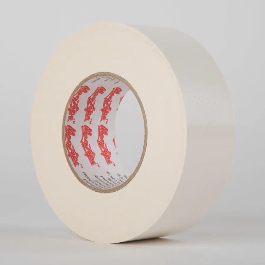 Le Mark MagTape XTRA GLOSS Gaffer Tape (Pro Grade - High Tak) White 100mm x 50m