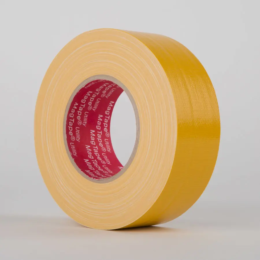 Le Mark MagTape Utility Gloss Indoor/Outdoor Duct Tape Yellow 25mm x 50m