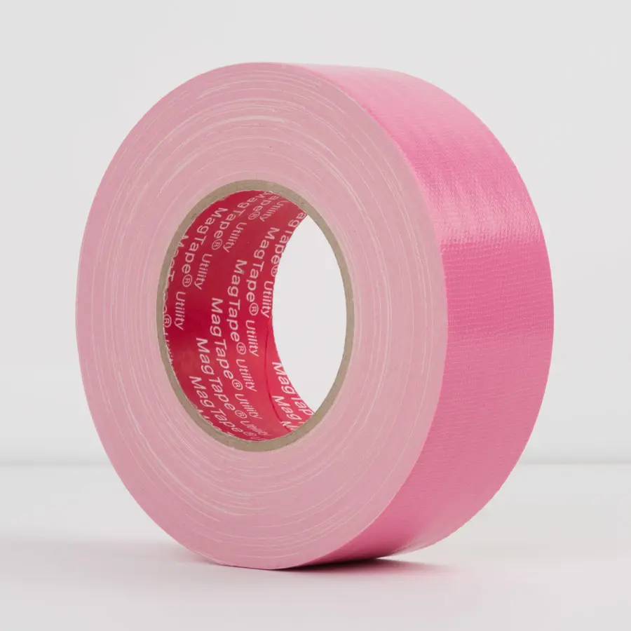 Le Mark MagTape Utility Gloss Indoor/Outdoor Duct Tape Pink 100mm x 50m