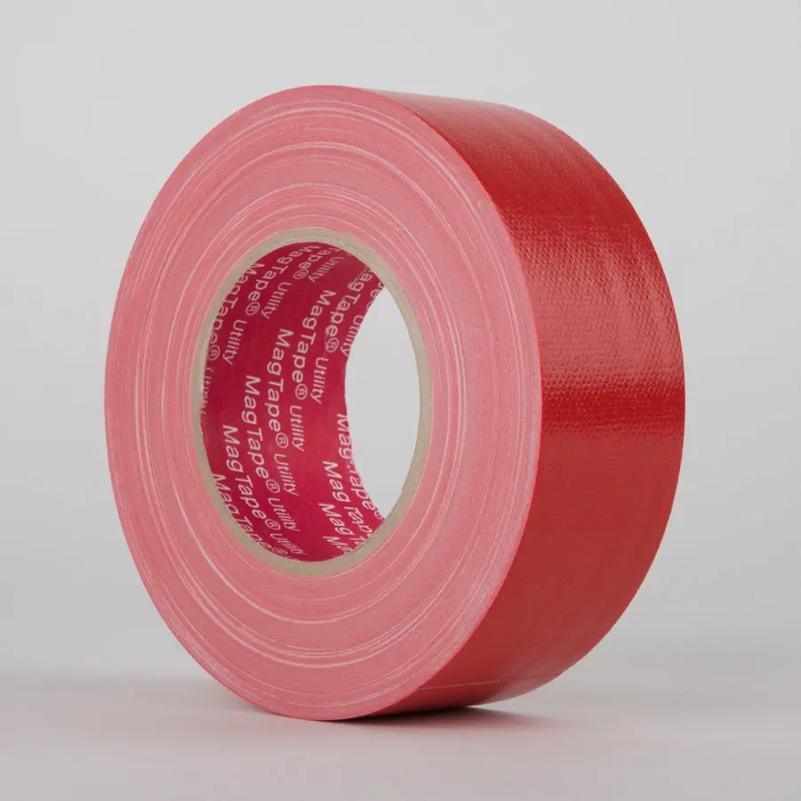 Le Mark MagTape Utility Gloss Indoor/Outdoor Duct Tape Red 100mm x 50m