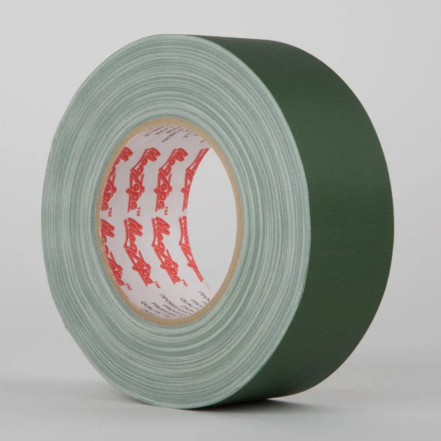 Le Mark MagTape MATT 500 Pro Grade Matt Gaffer Tape Green 25mm x 50m
