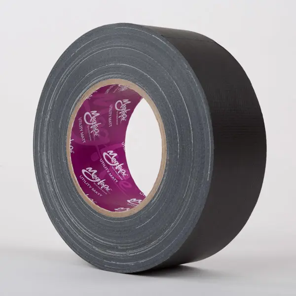 Le Mark MagTape UTILITY MATT Gaffer Tape Black 100mm x 50m