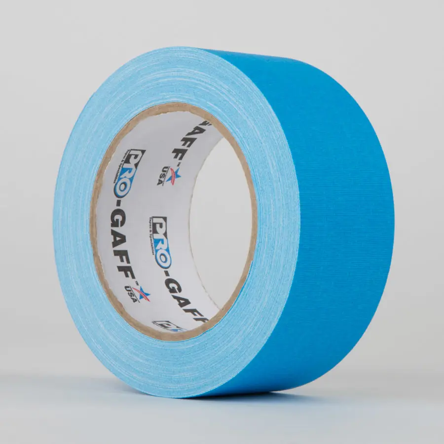 Pro Gaff / Cloth Tape Fluorescent Blue 96mm x 25yds