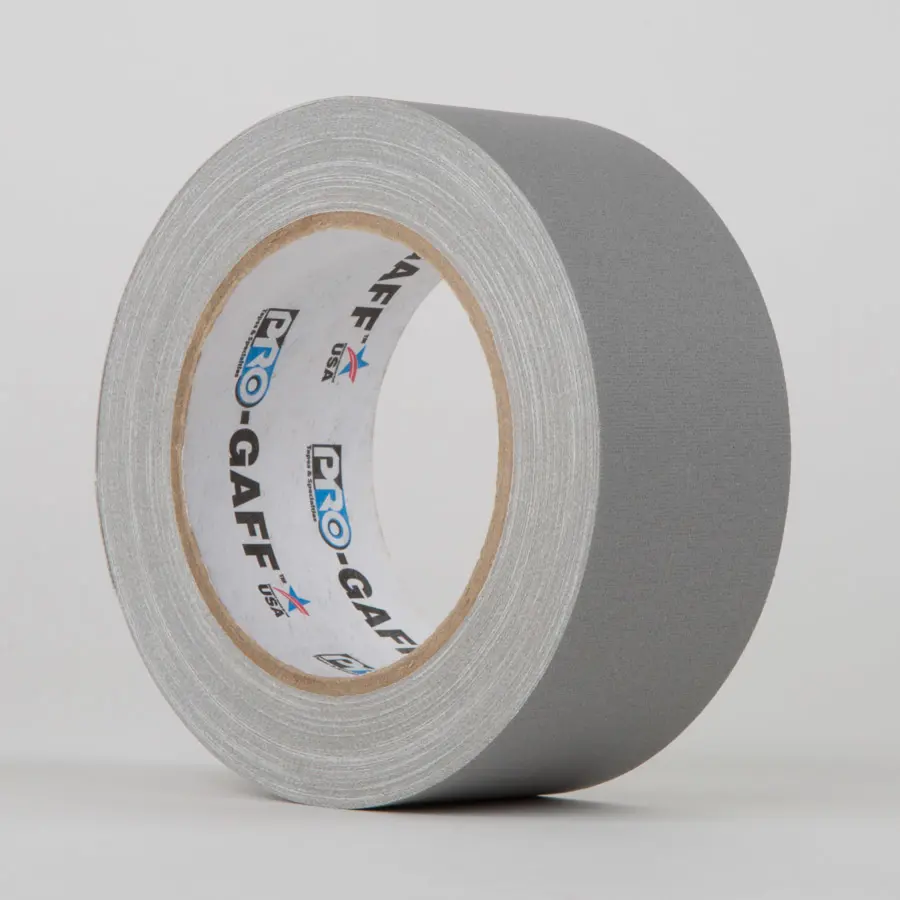 Pro Gaff Industrial Grade Gaffer / Cloth Tape Grey 6mm x 25yds