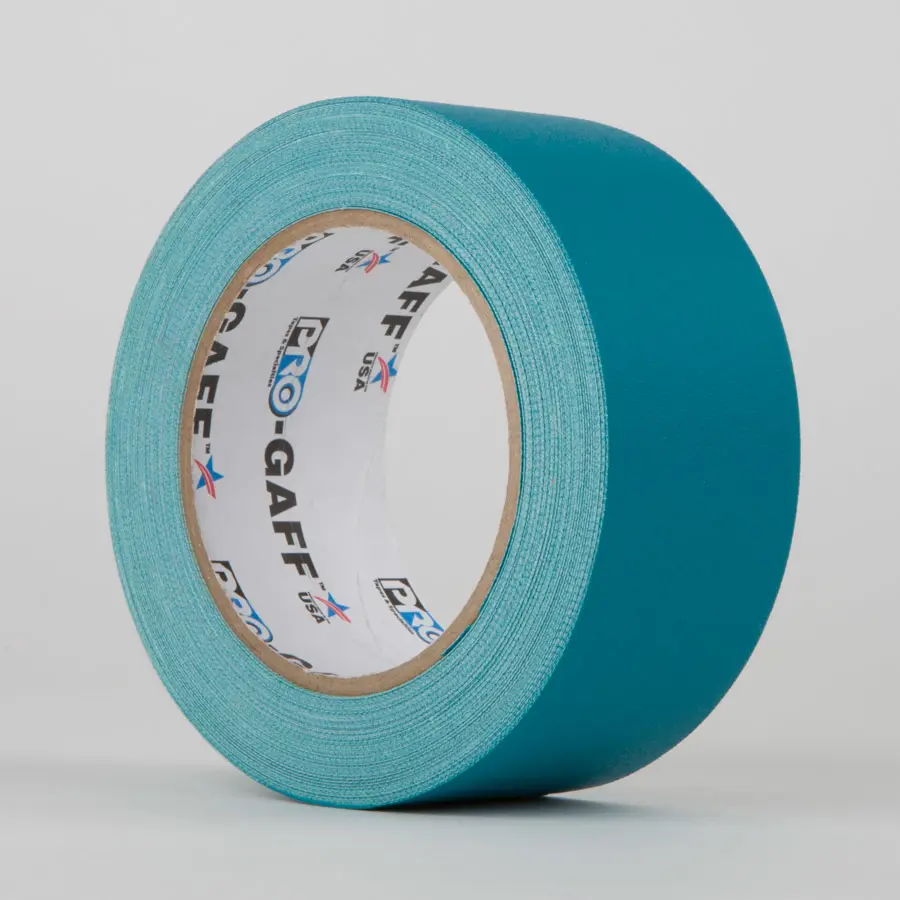 Pro Gaff Industrial Grade Gaffer / Cloth Tape Teal 12mm x 25yds