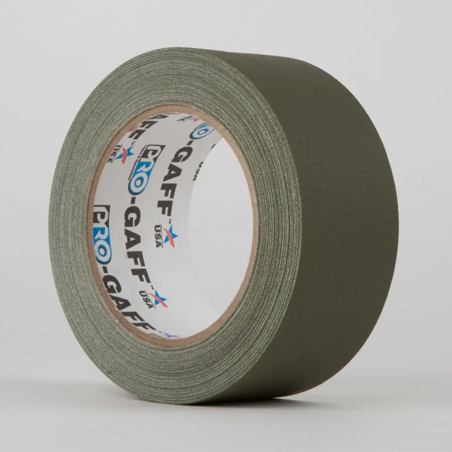 Pro Gaff Industrial Grade Gaffer / Cloth Tape Olive Drab 24mm x 25yds