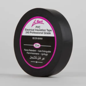 Le Mark PVC Electrical Insulation Tape Black 19mm x 10m