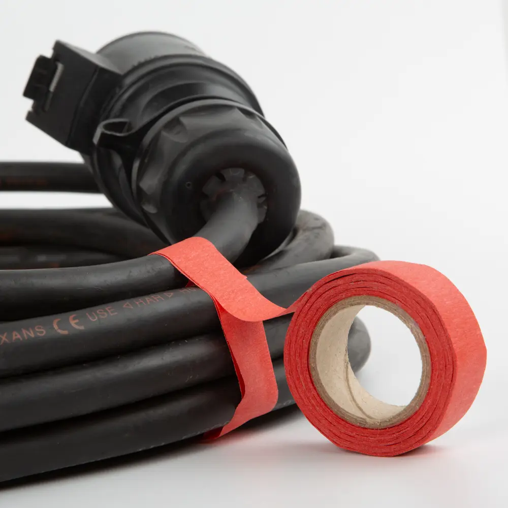 Le Mark Paper-Tak Red 19mm x 50m - Image 3