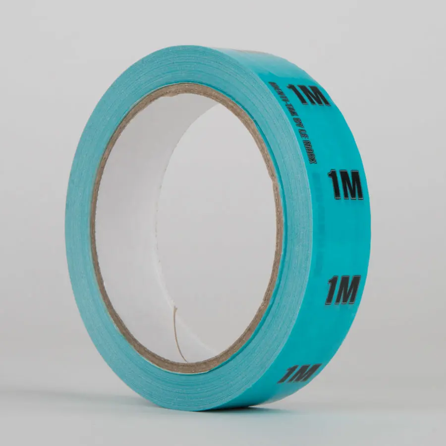 Le Mark Identi-Tak Cable Length ID Tape (Identi-Tak) Light Blue 1m 24mm x 33m
