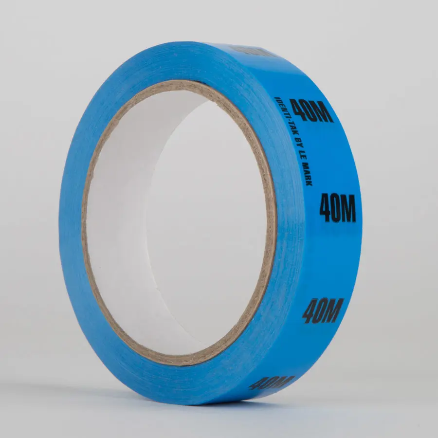 Le Mark Identi-Tak Cable Length ID Tape (Identi-Tak) Blue 40m 24mm x 33m